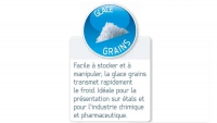 C'est quoi la glace en grains?