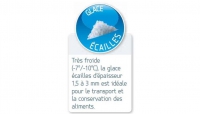 Ça sert à quoi la glace en écailles ?