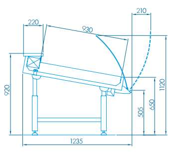 Option groupe logé dans caisson inox 1450
