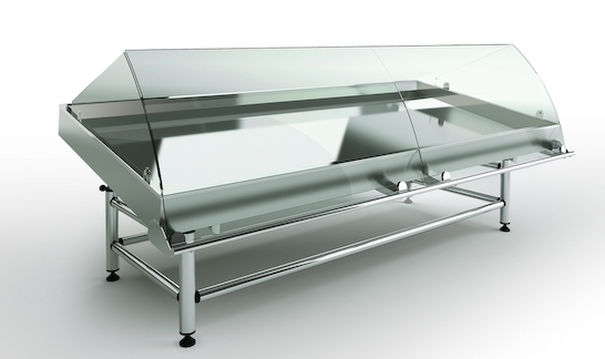 Option groupe logé dans caisson inox 1450