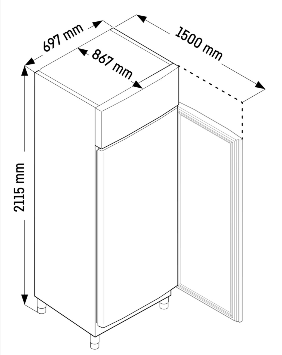 Armoire congélateur Liebherr BFPvg 6501