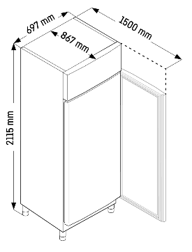 Koelkast Liebherr BRPvg6501