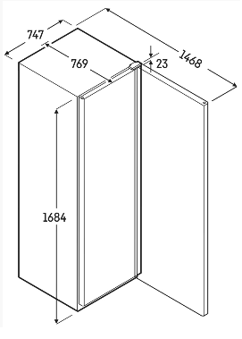 Armoire réfrigérée Liebherr MRFVC 5511  blanc