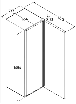 Armoire réfrigérée Liebherr MRFvd 3511B