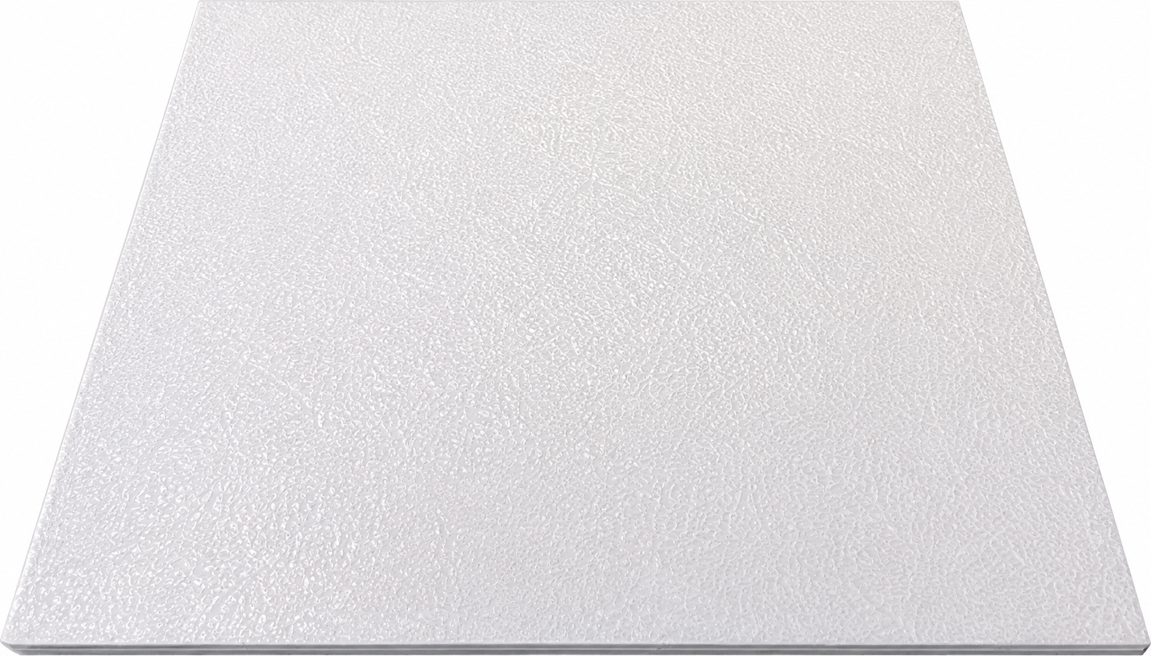 Panneaux polyester HACCP structure gaufré blanc (2500 x 1200 x 2,3 mm)