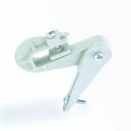Patte en PVC gouttières demi-rondes en PVC G120 mm