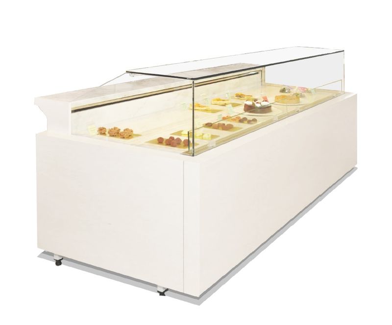 Vitrine viennoiserie LUCIA LN2150 à réserve neutre