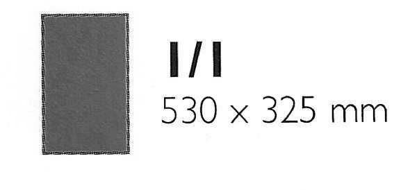 Bac gastro inox 530x325x20mm GN 1/1