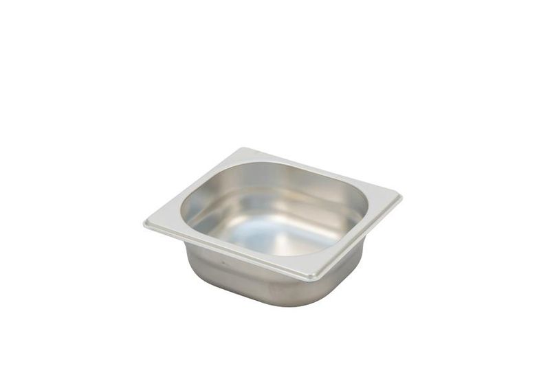 Bac gastro inox 176x162x65mm GN 1/6