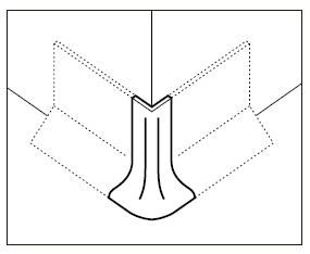 Plinthe PVC - coin extérieur