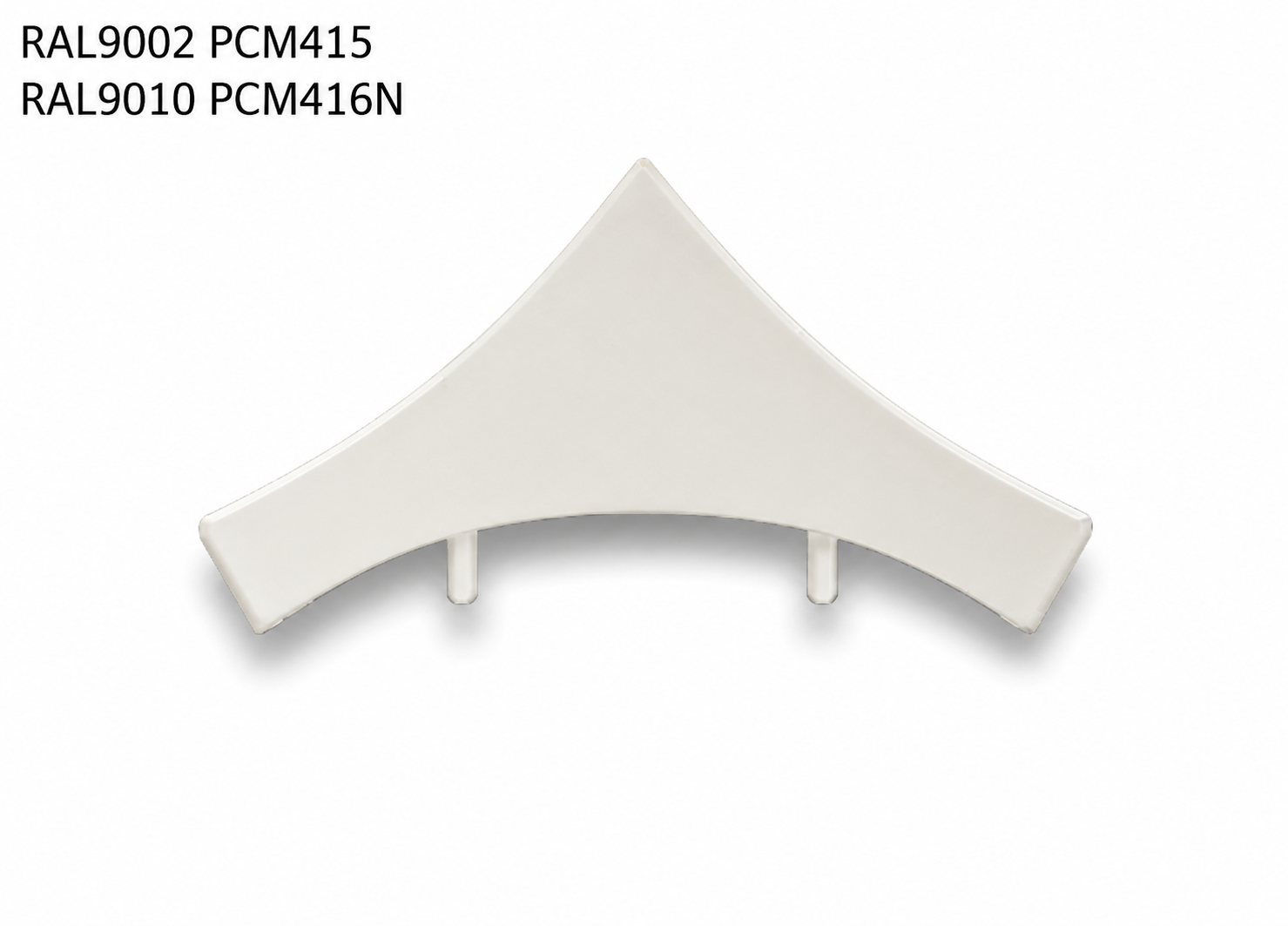 Plinthe PVC - coin intérieur