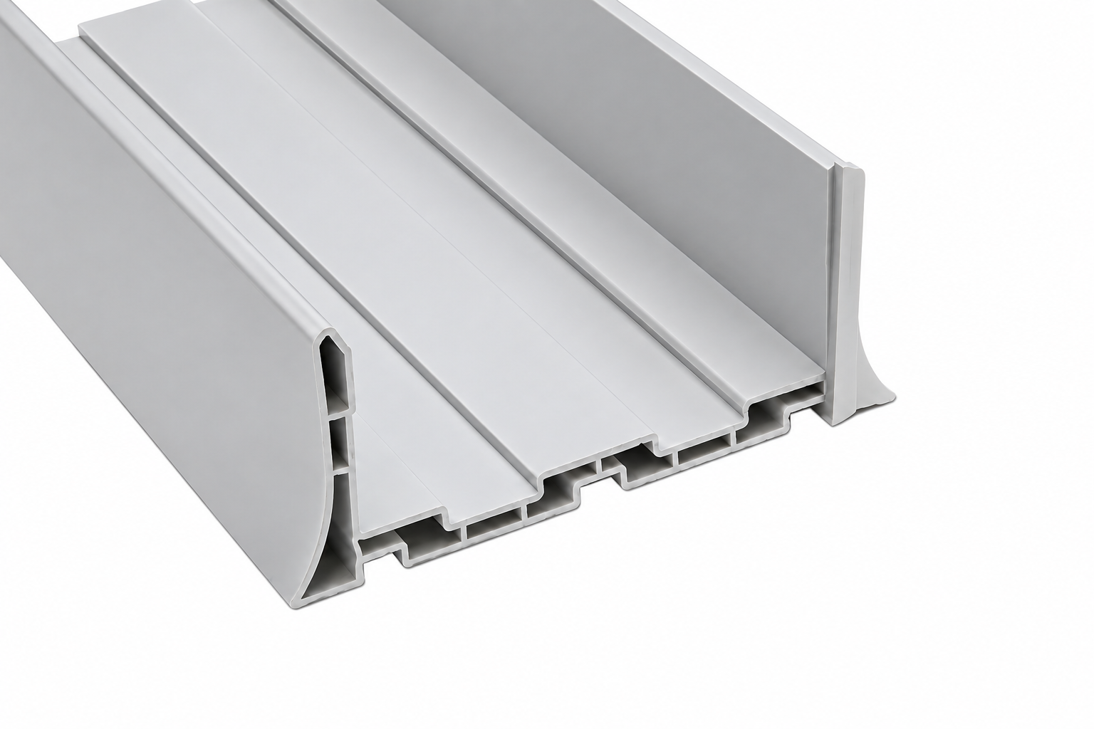 Profil U de sol en PVC
