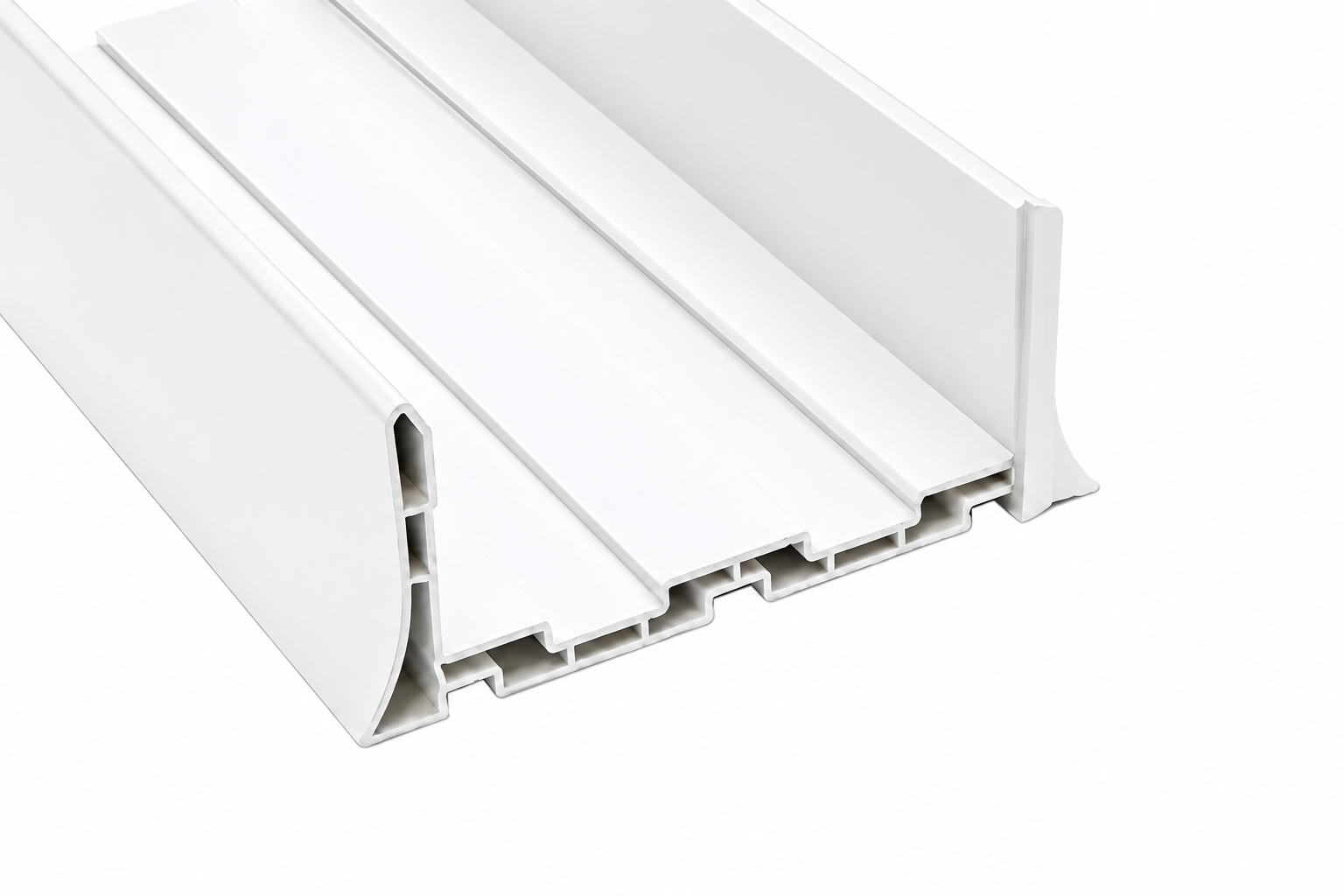 Profil U de sol en PVC