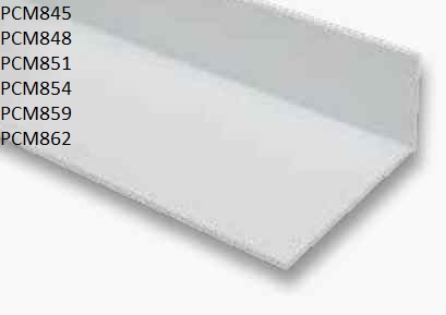 Profil angle de finition PVC