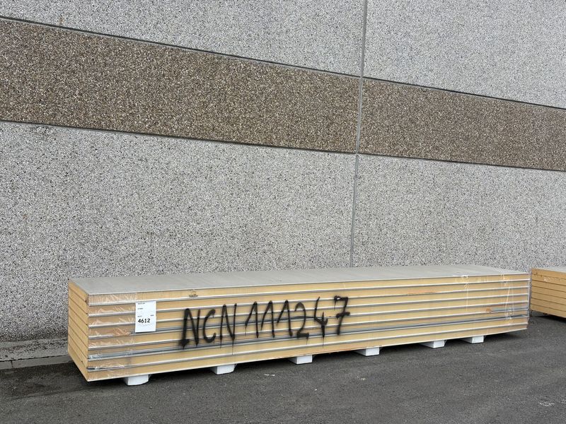 Panneaux sandwich 100 mm 6 longueurs 6000 mm (NCN111247)