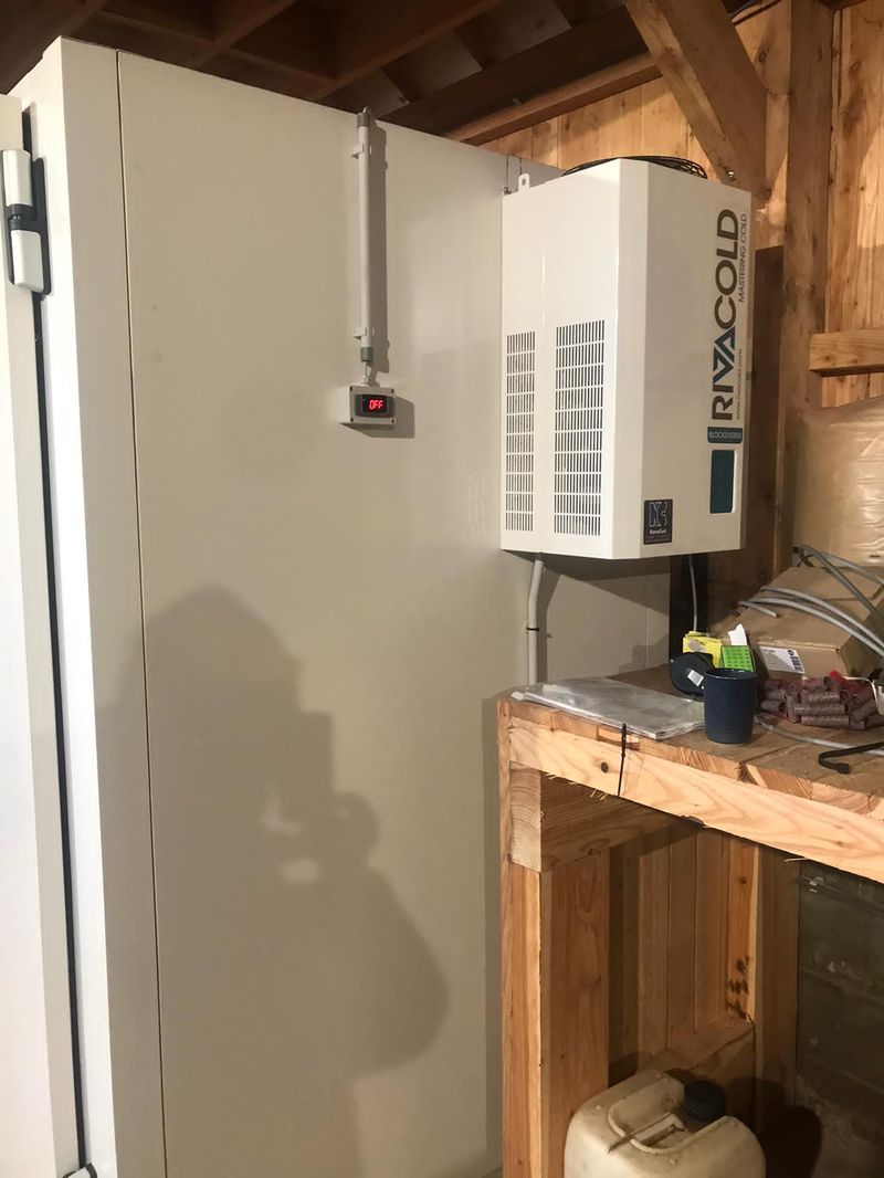 Chambre avec sol Minibox dim int 3000 x 1200 x 2020 (Avec groupe froid) (NCO14) OCCASION