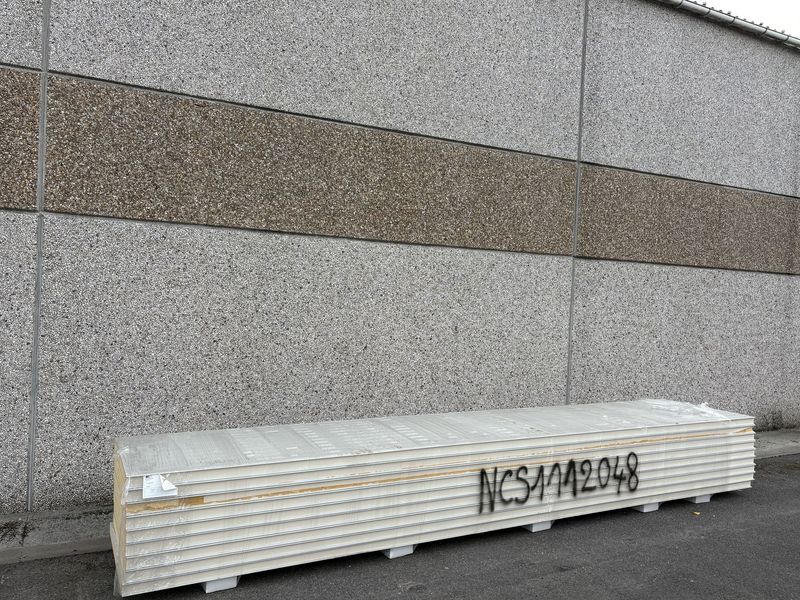 Panneaux isolants 80 mm 9 longueurs 6000 mm (NCS1112048)