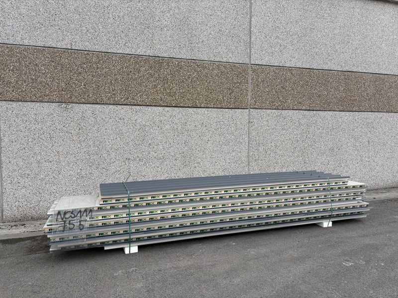 Panneaux de toiture DAK4 60 mm RAL 7016 - 8 x 6000 + 3 x 4900 mm (NCS111755)