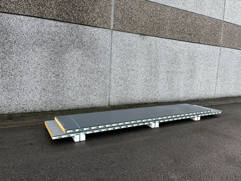 Panneaux isolant FC 80 mm 1 longueur 4500 + 1  x 4300 mm (NCS112040)