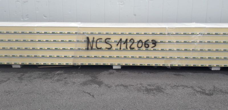 Panneaux isolants 200 mm 5 longueurs 8300 mm (NCS112063)