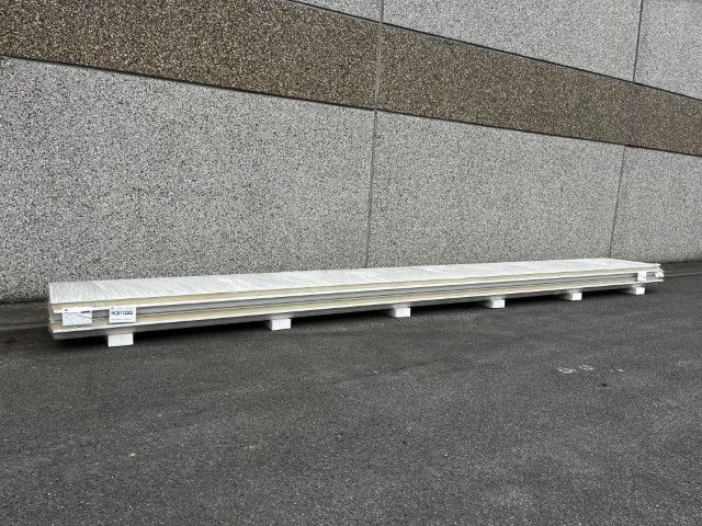 Panneaux de toiture DAK 3 / 30 mm RAL 9002 - 4 longueurs 8450 mm (NCS1112202)