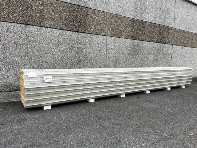 Panneaux de toiture DAK 3 / 60 mm RAL 9002 - 12 longueurs 8450 mm (NCS112203)