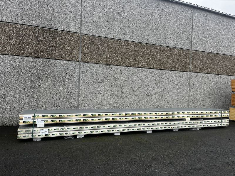 Panneaux isolants 150 mm 4 longueurs 8000 mm (NCS112325)