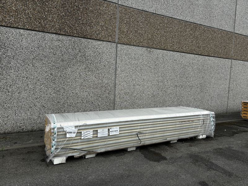 Panneaux de toiture DAK4 40 mm RAL 9002 - 9 longueurs 4312 mm (NCS112410)