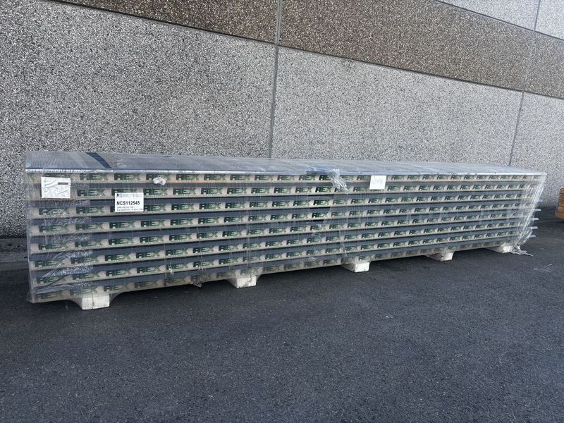 Panneaux de toiture NCN4 ECO 100 mm RAL 7016  - 8 longueurs 6200 mm (NCS112545)