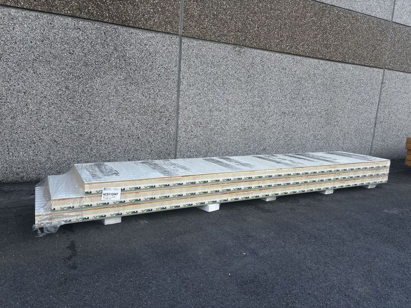 Panneaux isolants 150 mm 2 x 5800 + 1 x 5500 mm (NCS112547)