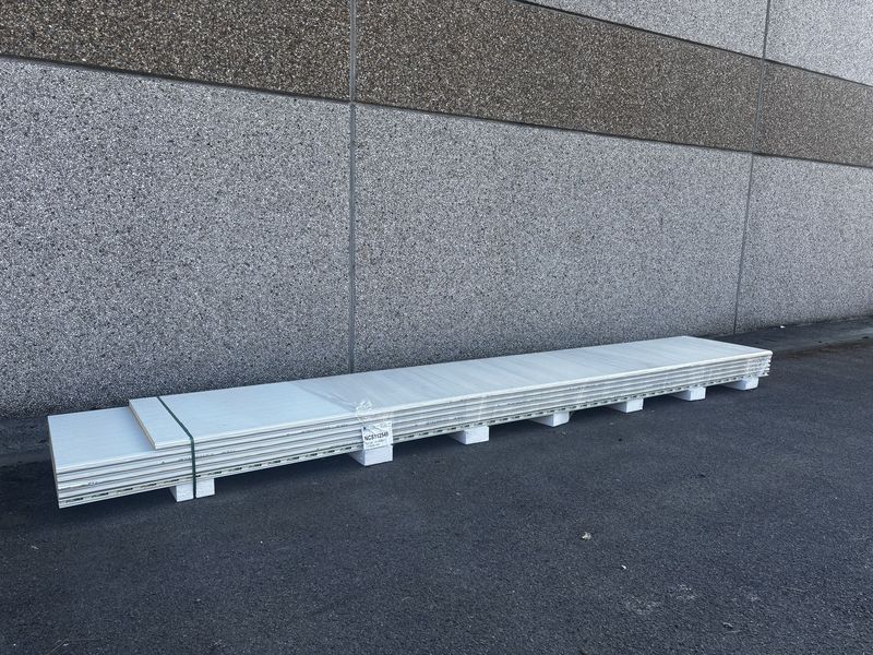 Panneaux isolant 40 mm 5 x 6000 + 1 x 5500 mm (NCS112549)