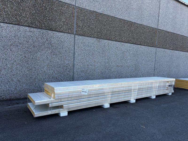 Panneaux sandwich 100 mm 7 longueurs 5800 mm (NCS112575)