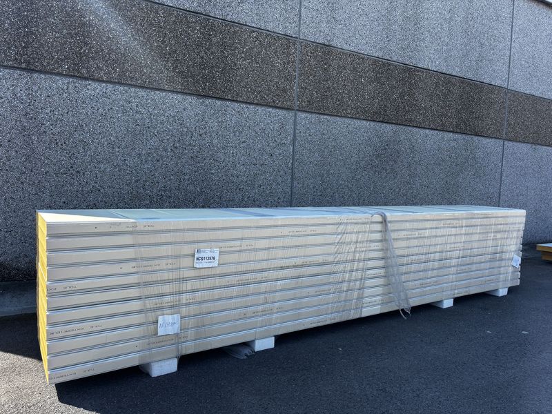 Panneaux sandwich 100 mm 11 longueurs 6000 mm (NCS112576)