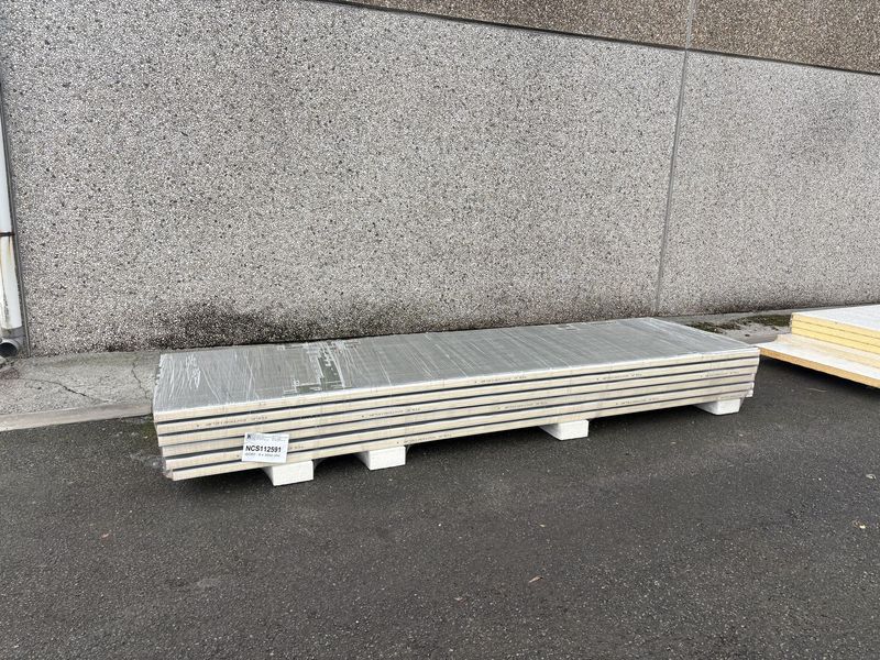 Panneaux isolants 60 mm 6 longueurs 3650 mm (NCS112591)