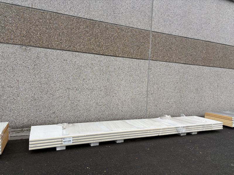 Panneaux isolants 60 mm 4 longueurs 6000 mm (NCS112598)