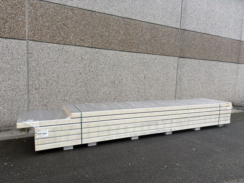 Panneaux isolants 120 mm 5 x 6000 + 1 x 5300 mm (NCS112612)