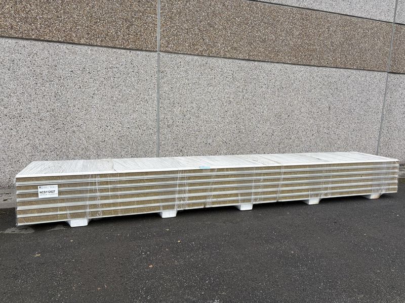 Panneaux isolants Laine de roche FC 100 mm 6 longueurs 6000 mm  (NCS112627)