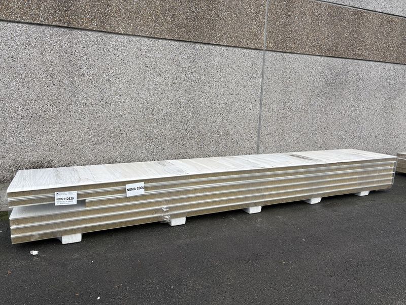 Panneaux isolants Laine de roche FC 100 mm 5 x 6000 + 1 x 5270 mm (NCS112629)