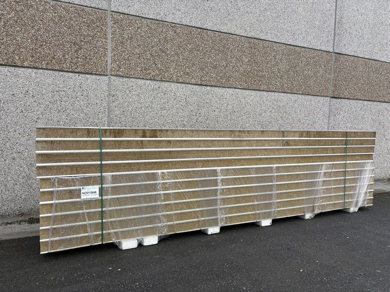 Panneaux isolant Laine de roche 150 mm 10 longueurs 6000 mm (NCS112646)