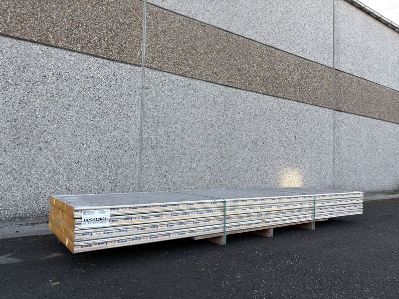 Panneaux isolants 80 mm 4 longueurs 4000 mm (NCS112651)