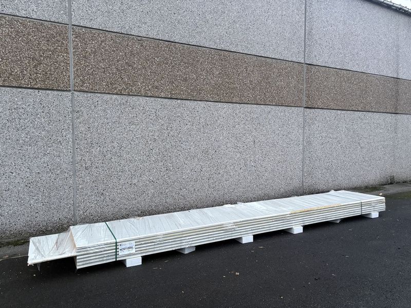 Panneaux isolants 40 mm 7 longueurs 6000 mm (NCS112655)