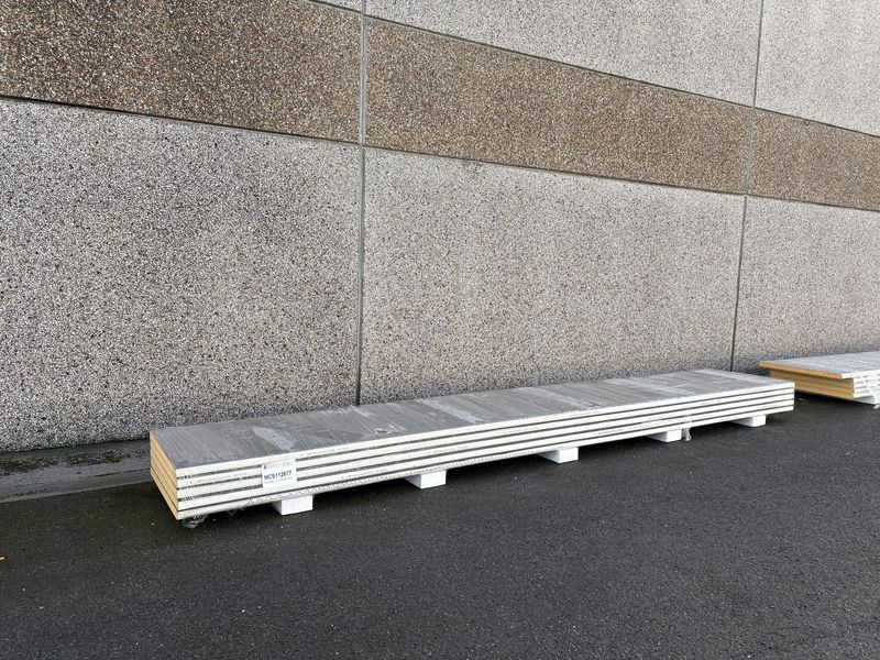 Panneaux sandwich 60 mm 5 longueurs 6000 mm (NCS112677)