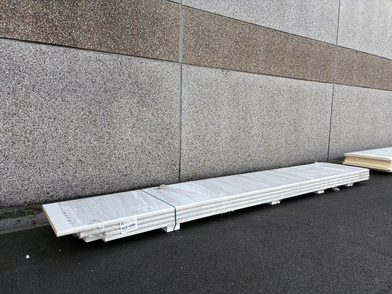 Panneaux sandwich 60 mm 4 longueurs 6000 mm (NCS112680)