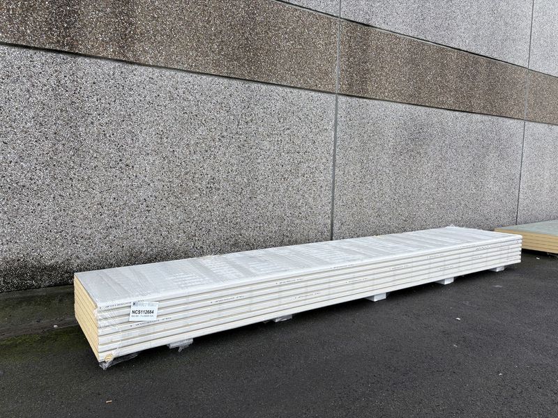 Panneaux sandwich 60 mm 7 longueurs 6000 mm (NCS112684)