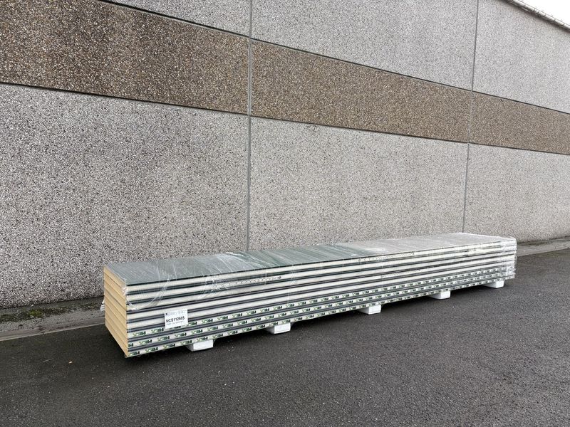 Panneaux sandwich FC 80 mm 8 longueurs 6000 mm (NCS112685)