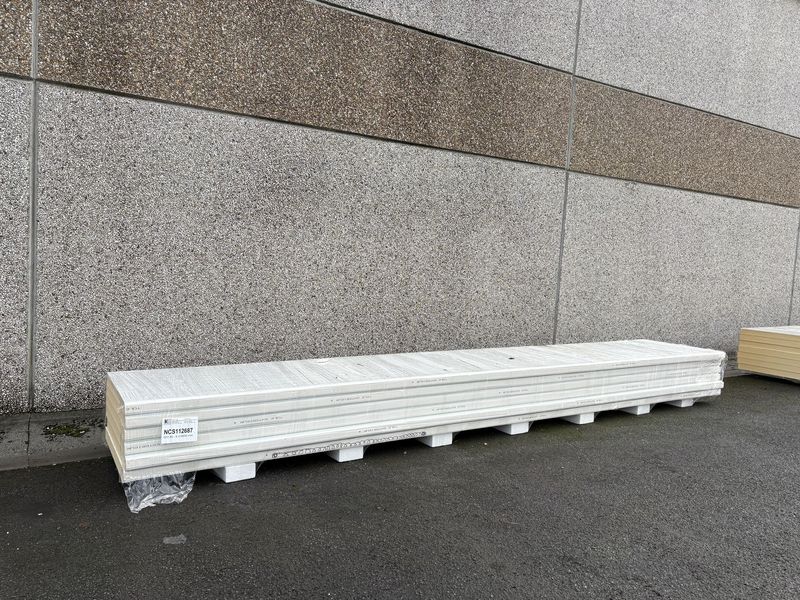 Panneaux sandwich 80 mm 6 longueurs 6000 mm (NCS112687)