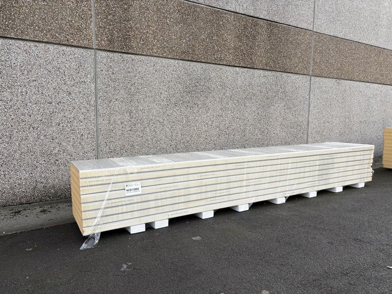 Panneaux sandwich 100 mm 8 longueurs 6000 mm (NCS112692)