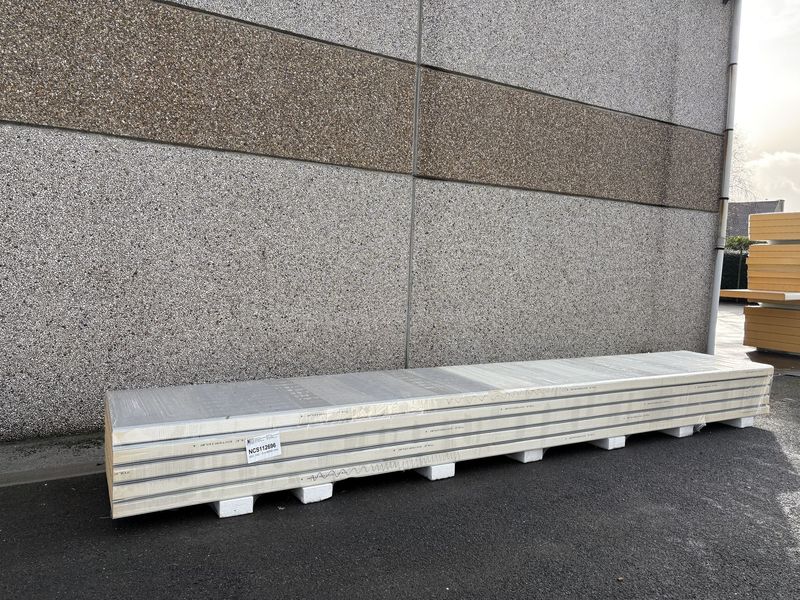 Panneaux sandwich 100 mm 5 longueurs 6000 mm (NCS112696)
