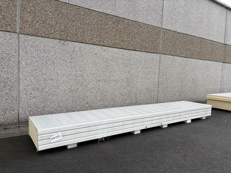 Panneaux sandwich 100 mm 4 longueurs 6000 mm (NCS112703)