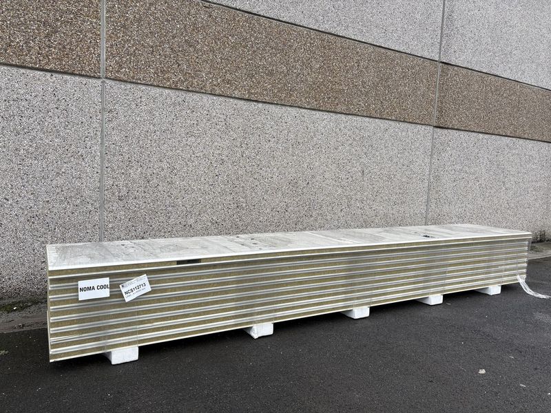 Panneaux isolants laine de roche 80 mm 9 longueurs 6000 mm (NCS112713)